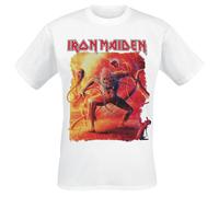 Iron Maiden Piece Of Mind - Hydra T-Shirt white M