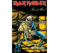 Iron Maiden Piece of Mind Textile Poster in Mustard Iron Maiden Mustard