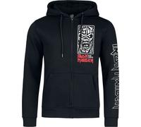 Iron Maiden Portrait Scream Hoodie Jacket black S