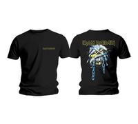 Iron Maiden Powerslave Head T-Shirt in Black | Size: Medium Iron Maiden Black M