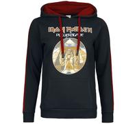 Iron Maiden Powerslave Hoodie black red L