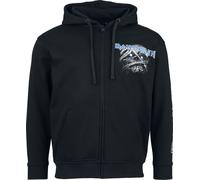 Iron Maiden Powerslave Hoodie Jacket black M