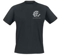 Iron Maiden Powerslave Line Drawing pocket print T-Shirt black L