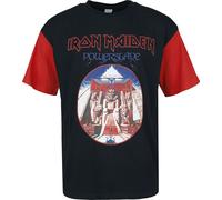 Iron Maiden Powerslave T-Shirt black red S
