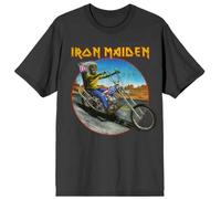 Iron Maiden Road Biker T-Shirt charcoal M