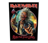 Iron Maiden Run for Your Lives Back Patch