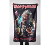 Iron Maiden - Run For Your Lives - Flag - multicolored - Onesize - 100% Nylon Onesize