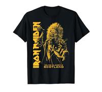 Iron Maiden Run for Your Lives Tour Glasgow T-Shirt, Men, Black, Medium