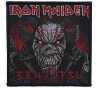 Iron Maiden Senjutsu Back Cover Patch Black