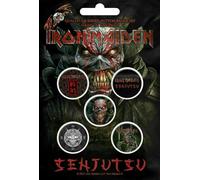 Iron Maiden Senjutsu Band Logo Official Pack of 5
