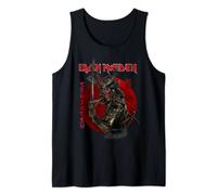 Iron Maiden - Senjutsu Eddie Red Circle Tank Top