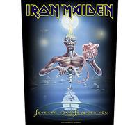 Iron Maiden Seventh Son Album Artwork Patch Blue/Black Sew-On One Size