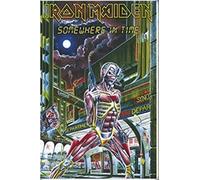 Iron Maiden somewhere in time Deluxe Textile Poster 104x75cm