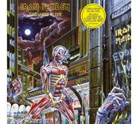 Iron Maiden Somewhere In Time - Yellow Vinyl + 3D Future Past Tour Lenticular Print - Sealed UK vinyl LP album record 5021732404930 Parlophone 2024