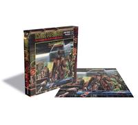Iron Maiden - Stranger in a Strange Land - 500 Piece Challenging Adult Jigsaw - Officially Licenced Premium Precision Fit 39cm x 39cm Puzzle - Perfect for Family Fun and Heavy Metal Rock Music Fans