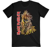Iron Maiden Unisex T-Shirt: First Album 2 (Medium) - Iron Maiden - Clothing
