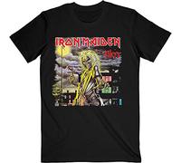 Iron Maiden T Shirt Killers Version 2 Album Track List Official Mens Black XL