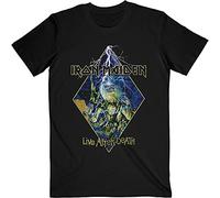 (L, Black) Iron Maiden Live After Death Diamond T Shirt