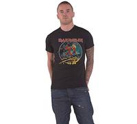 Iron Maiden T Shirt Number of The Beast Run to The Hills Circular Official Mens XX-Large Black