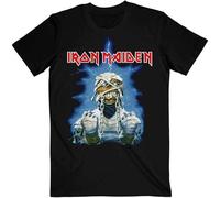 Iron Maiden Unisex T-Shirt: World Slavery Tour '84 - '85 (Back Print) (Large) - Iron Maiden - Clothing