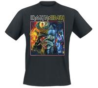 Iron Maiden The Future Past Tour Art 2023 Square T-Shirt black M