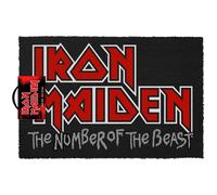 Erik Door Mat - Grupo Erik Iron Maiden - Coconut Coir 40 x 60 cm, Waterproof Non-Slip