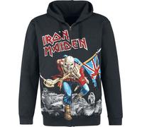 Iron Maiden The Trooper - Battlefield Hoodie Jacket black L