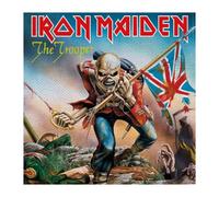 Iron Maiden The Trooper Canvas Print Red/blue/green (40Cm X 40Cm)