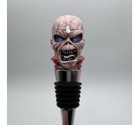 Nemesis Now Officially Licensed Iron Maiden The Trooper Bottle Stopper, Silver, 10cm, Argentée