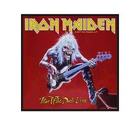 Iron Maiden Patch Fear Of The Dark Live band logo Official (11cm x 10cm) Accessory Size