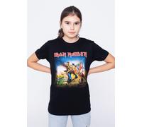 Iron Maiden - Trooper Kids Black/Multicolored - T-Shirt - black - 92 - 100% Organic Cotton 92