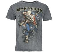 Iron Maiden Trooper T-Shirt grey 4XL