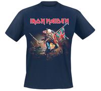 Iron Maiden Trooper T-Shirt navy XXL