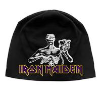 Iron Maiden Unisex Adult Seventh Son Beanie (One Size) (Black/White)