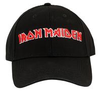 Iron Maiden Women's Logo Baseball Cap in Black Iron Maiden Black One Size