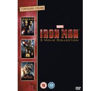 Iron Man 1-3 DVD (2013) Robert Downey Jr., Favreau (DIR) cert 12 3 discs