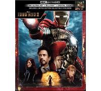 Iron Man 2 4K Limited Edition Steelbook (4K Ultra/Blu-Ray/Digital)