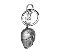 Iron Man 3D Helmet Pewter Key Ring