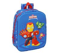 Iron Man - 3D Nursery Backpack, Easy Cleaning, Ideal for Children of Different Ages, Comfortable and Versatile, Quality and Resistance, 22 x 10 x 27 cm