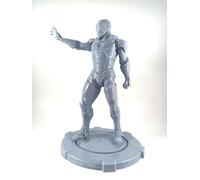 Iron Man 3D Statue - High Quality Resin - 20cm - Unpainted - Hand Painted - Fan Art for Collectors