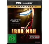 IRON MAN 4K/UHD/ ROBERT DOWNEY JR.2 ULTRA HD BLU-RAY NEW