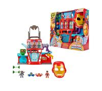 Iron Man And His Awesome Friends Iron Quarters Playset
