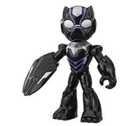 Iron Man and His Awesome Friends Marvel Black Panther Action Figure - 22.8 cm (9 Inch) Oversized Toy with Accessory, Ages 3+