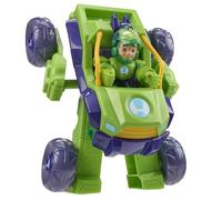 Iron Man and His Awesome Friends Marvel Iron Hulk 2-In-1 Mech Suit & Vehicle, Action Figure & Toy Vehicle, Pequeño