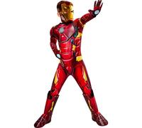 (S, Red) Iron Man Childrens/Kids Premium Costume