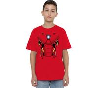 Iron Man Costume Kids T-Shirt Red Iron Man Red 5-6 Years