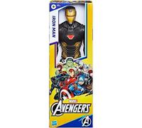 MARVEL Avengers Titan Hero Series Blast Gear Iron Man Action Figure, 12-Inch Toy, Inspired by The Universe, for Kids Ages 4 and Up