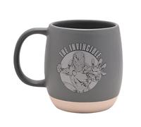 Iron Man Marvel Ceramic Mug with Embossed Character and Logo- Comes in Matching Presentaion Gift Box.
