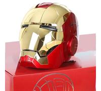 Iron-Man MK 5 Wearable Electronic Helmet: Voice & Remote Controlled, LED Eyes & Sound Effects, Perfect Super Hero Movie Prop and Figure for Adults Collectors- Ideal Gift for Halloween & Christmas