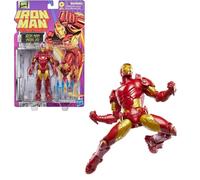 Marvel Legends Series Iron Man (Model 20) 6 Retro Comics Collectible Action Figure